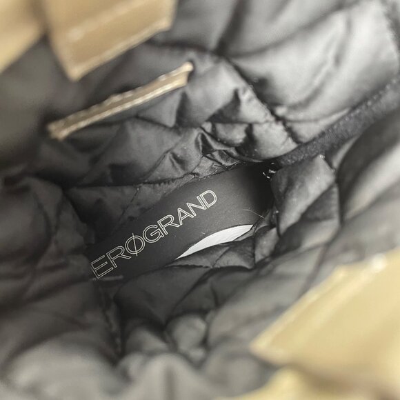 Cole Haan ZeroGrand Boot Size 6 Roper Quilted Round Toe Mid-Calf Suede Leather - Picture 11 of 11